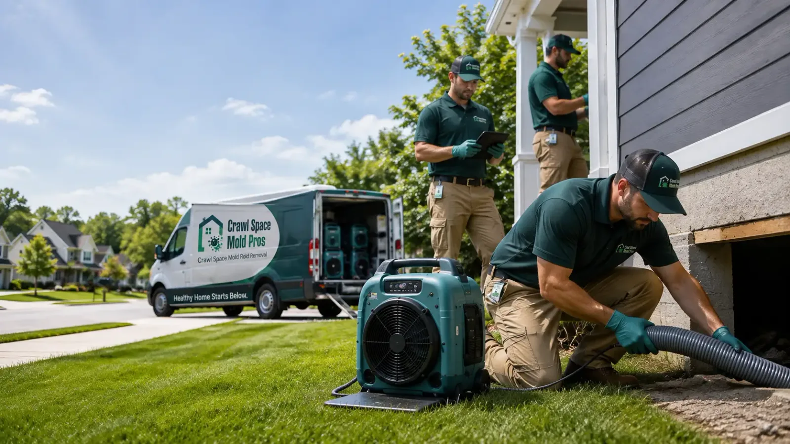 Crawl Space Mold Removal in Albers, IL